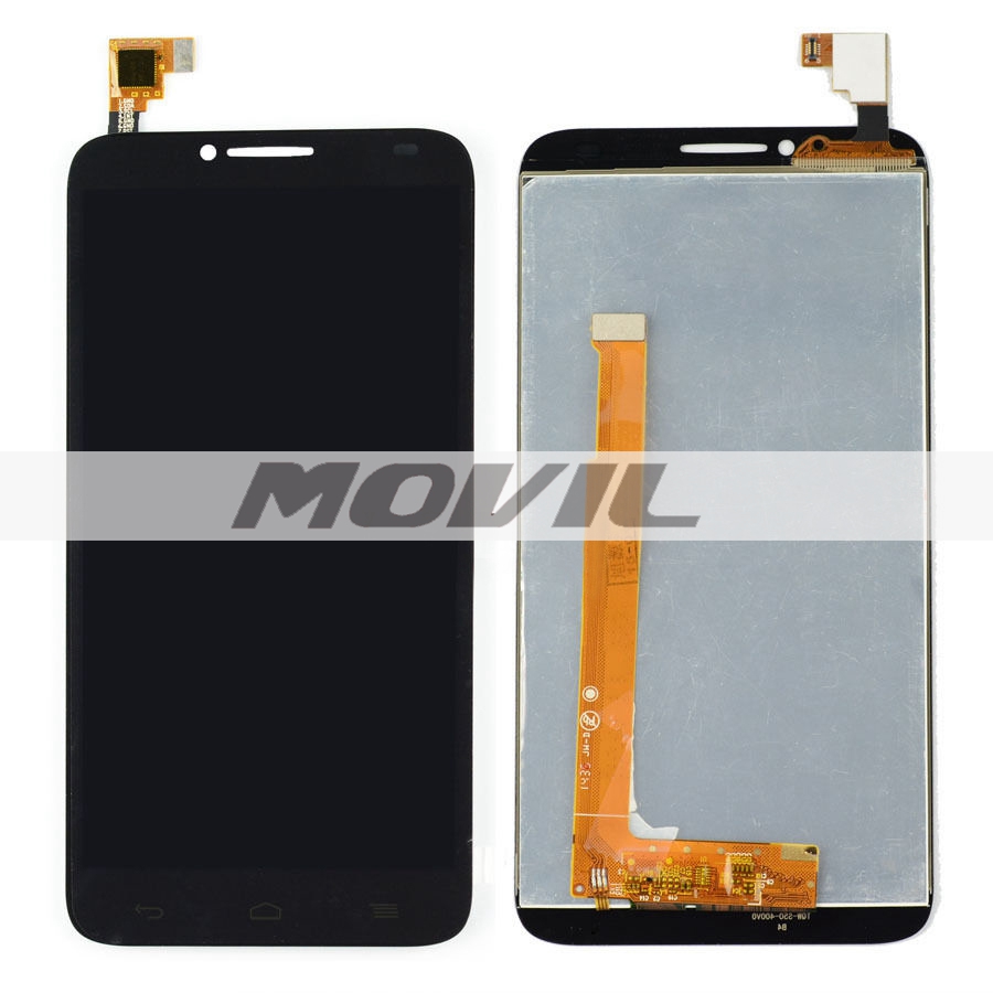 Black LCD Display + Touch Screen Digitizer Assembly Replacements For Alcatel One Touch Idol 2 OT6037 6037 6037Y